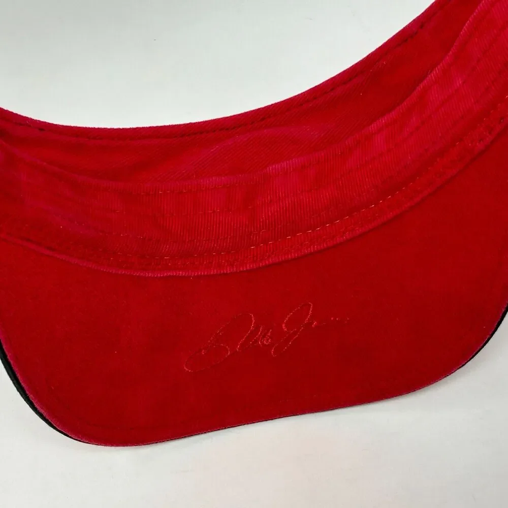 Dale Earnhardt Jr NASCAR Youth Visor Hat Cap Red Chase Child Kids Boys Girls